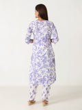 Printed cotton kurti with dupatta  – festive collection