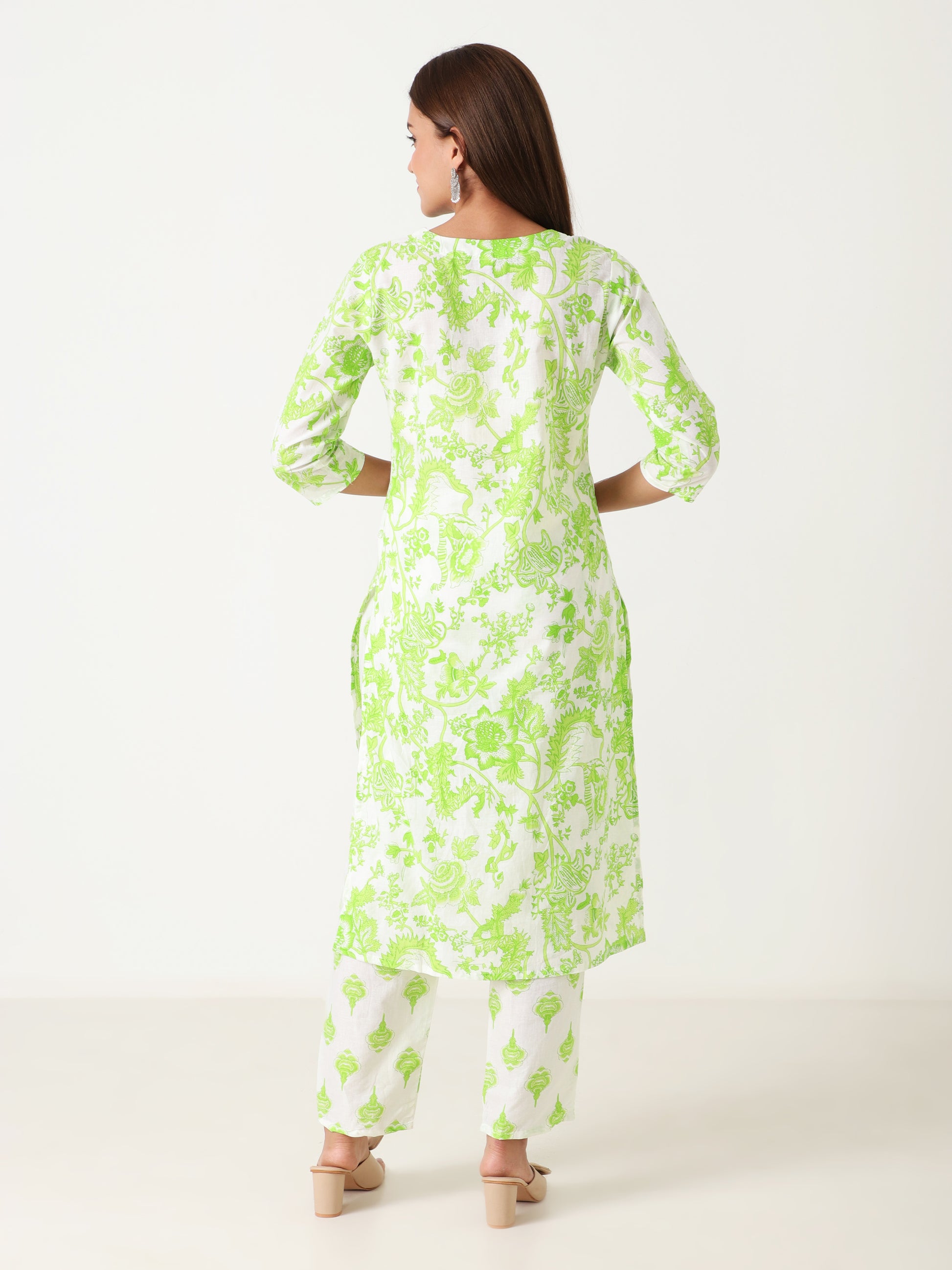 Lightweight cotton kurti set with dupatta under 999 – summer style - kurti for women