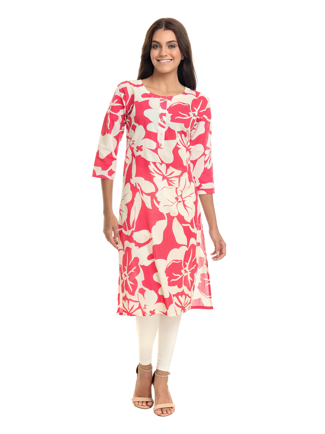 Designer cotton printed kurti for women under 300 – stylish women