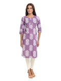 Simple cotton printed kurti for women under 300 – casual outfit
