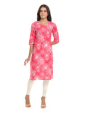 Stylish printed cotton kurti for women under 300 online