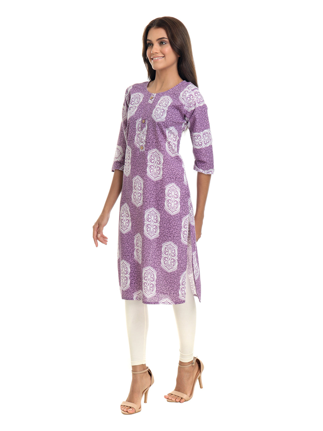 Simple cotton printed kurti for women under 300 – casual outfit