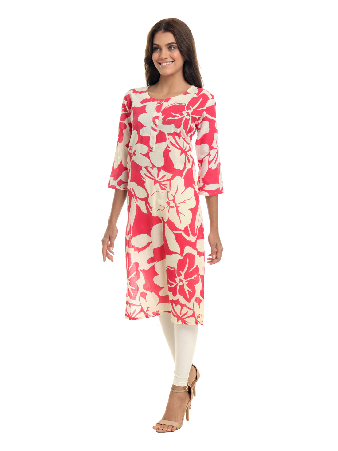 Designer cotton printed kurti for women under 300 – stylish women