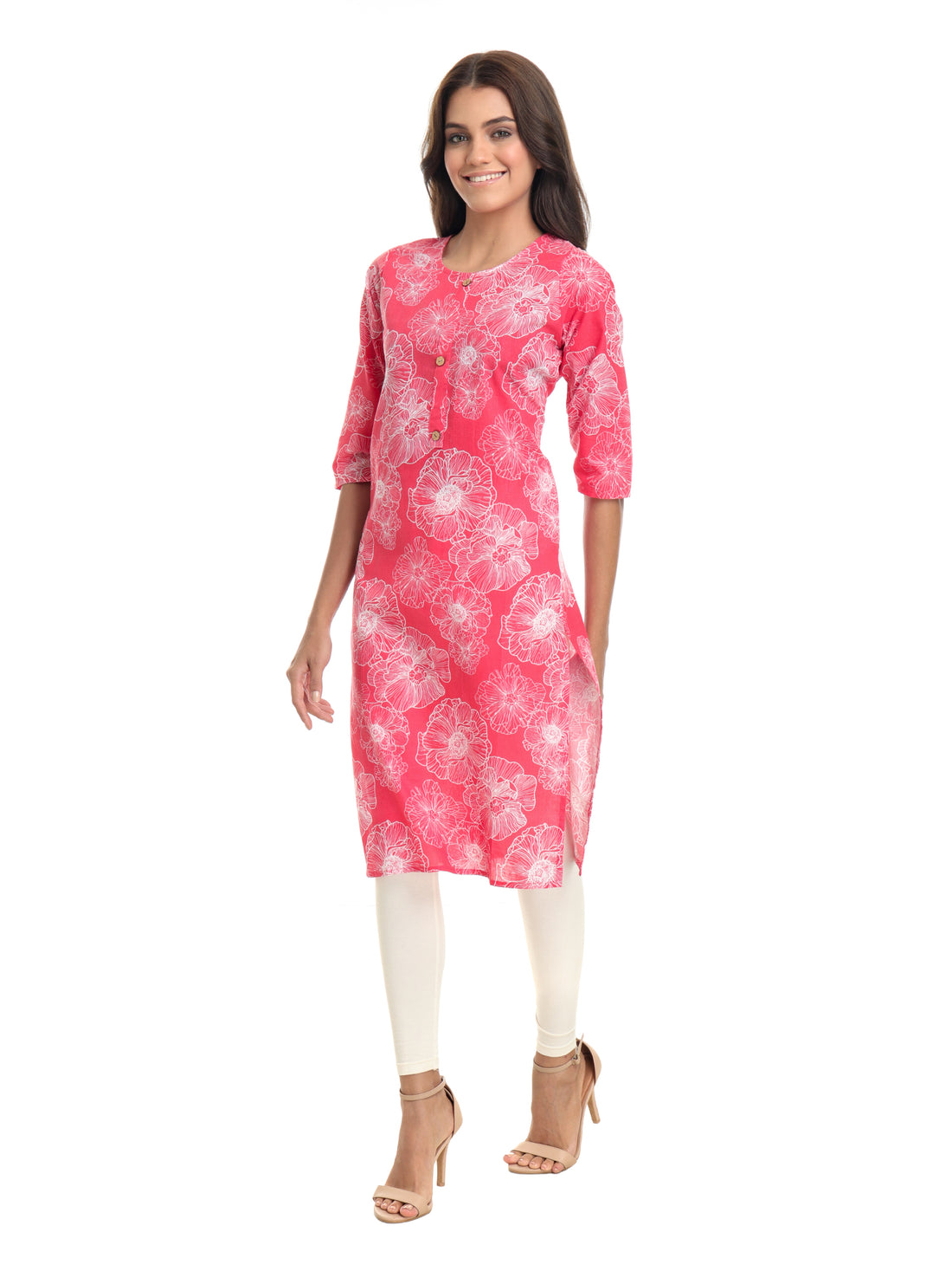 Stylish printed cotton kurti for women under 300 online