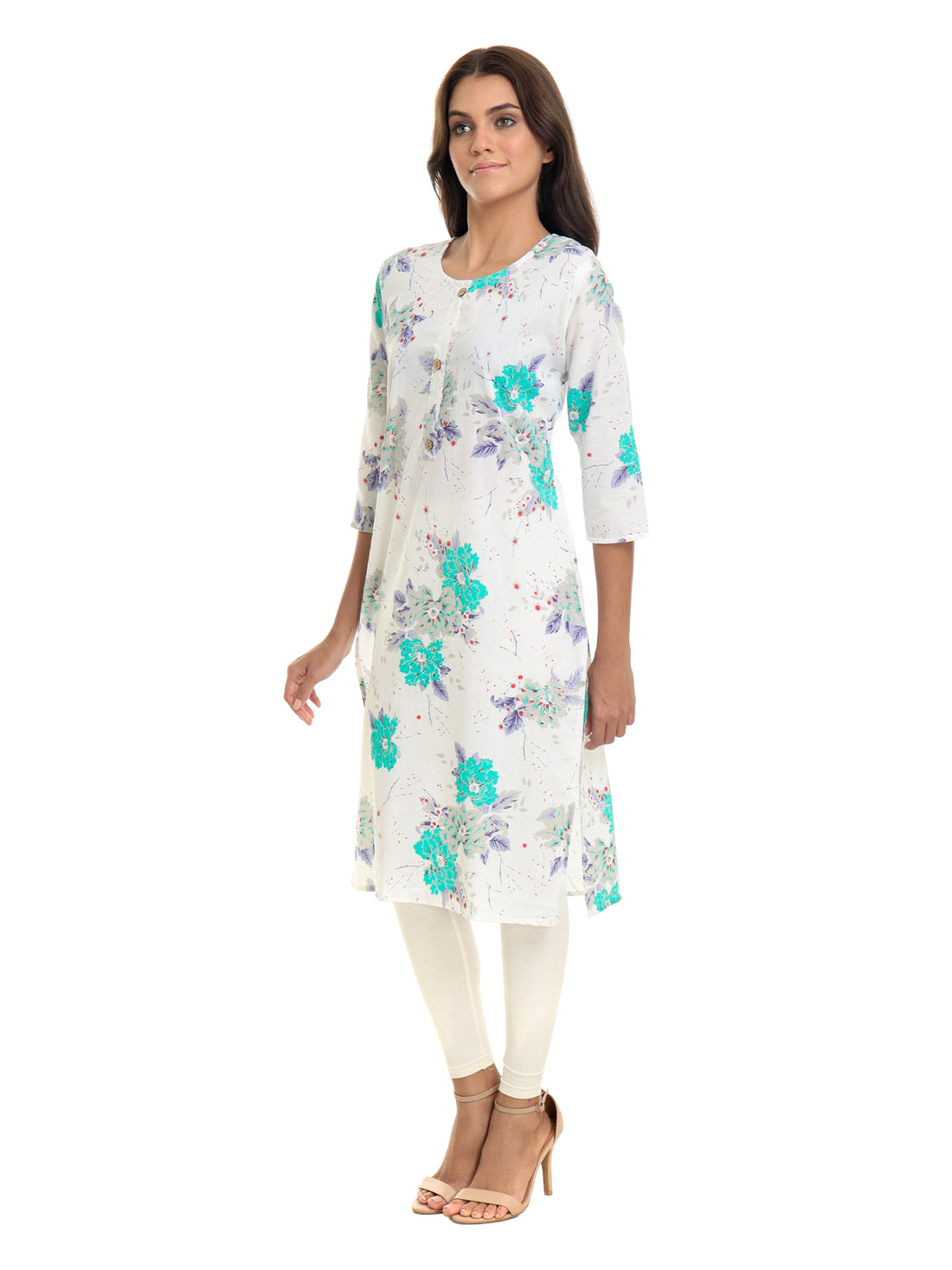 Best cotton floral print kurti for women under 300