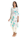 Floral Printed cotton kurti for women under 300 – stylish wear