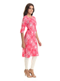 Lightweight printed cotton kurti for women under 300 – summer wear
