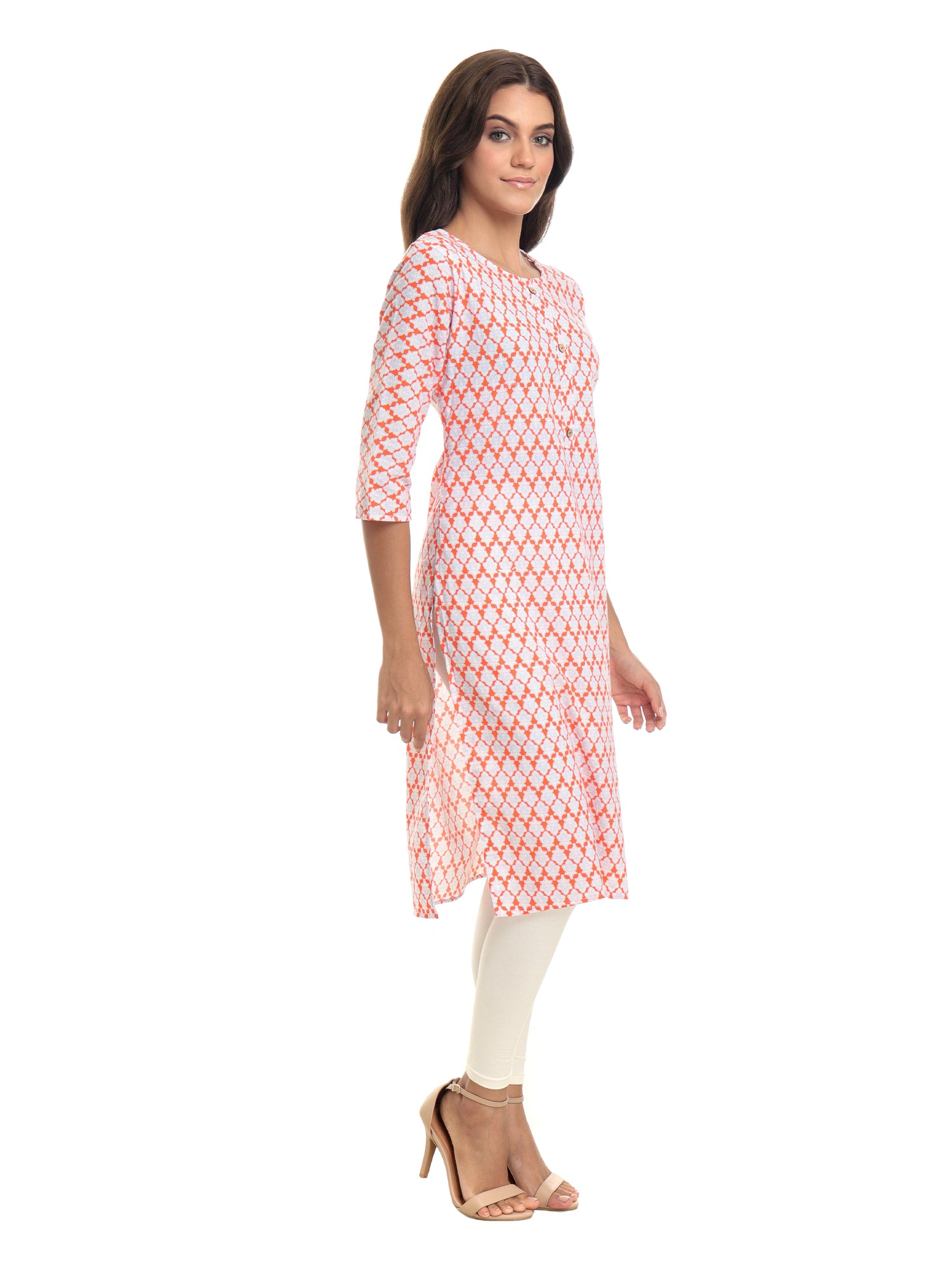 Printed cotton kurti for women under 300 – festive collection