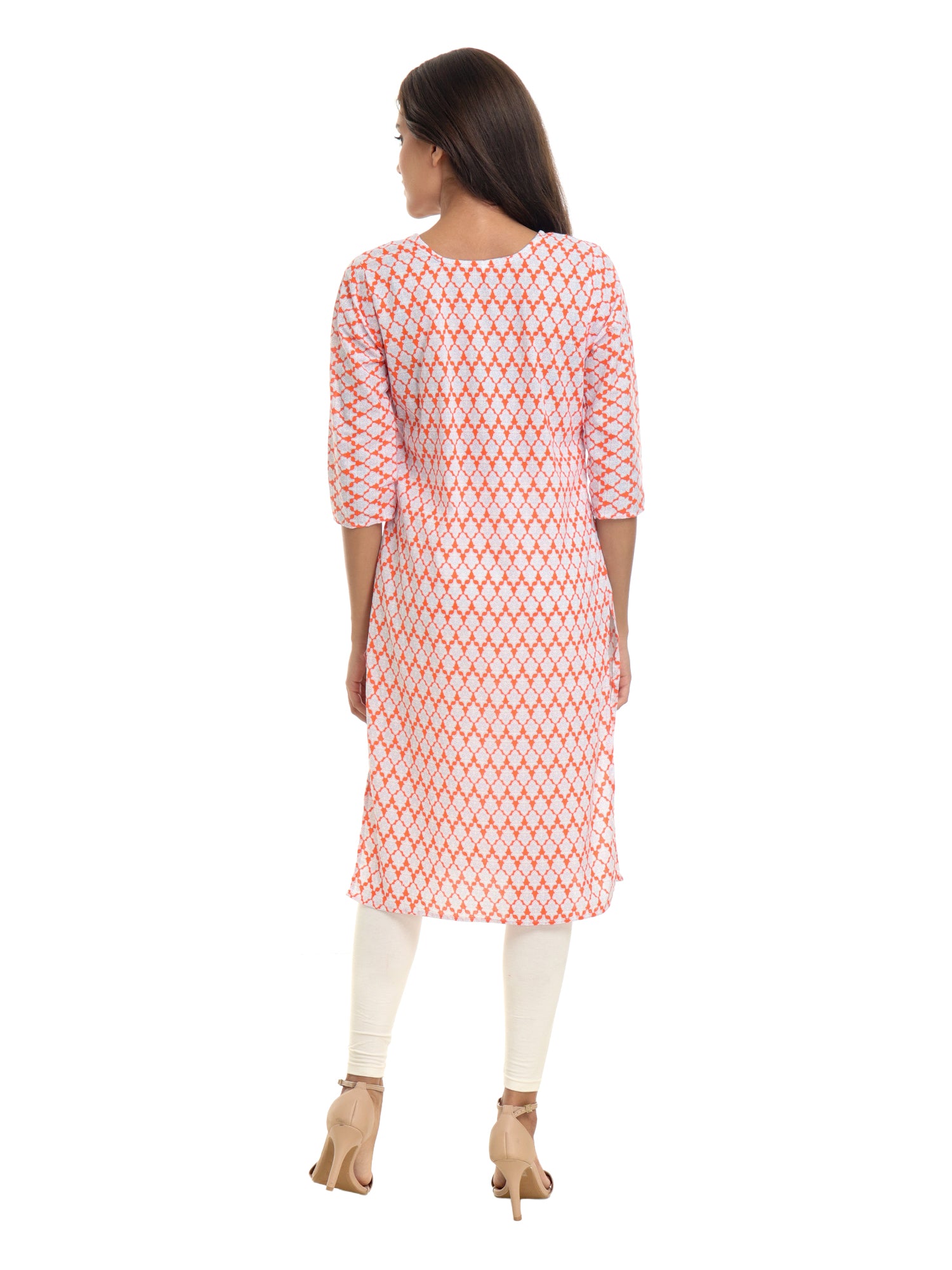 Affordable printed cotton kurti for women under 300  – office outfit