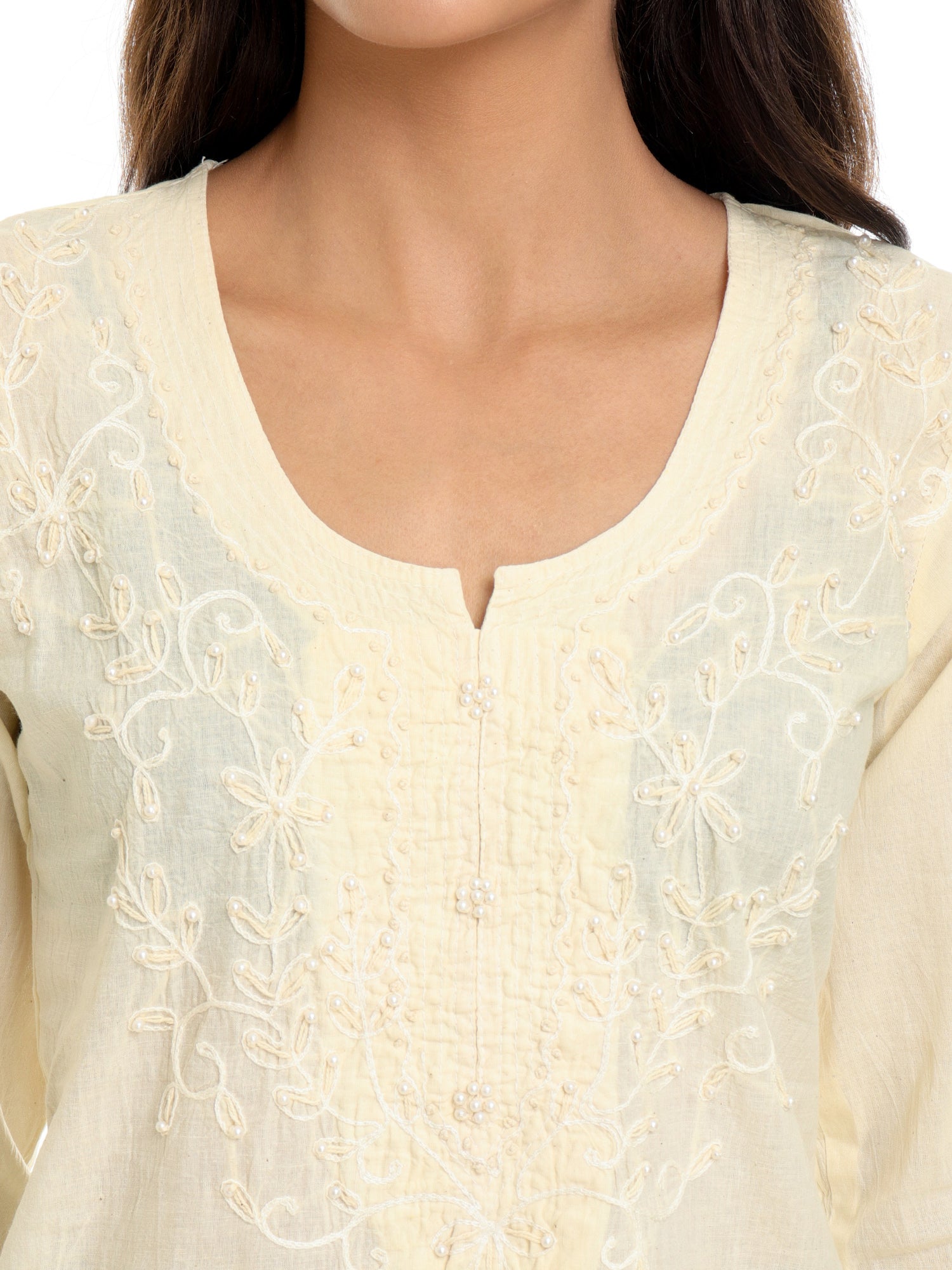 Affordable chikankari cotton kurti for women under 300 – daily use