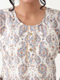 Printed Rayon Kurti for Women – Varnnan