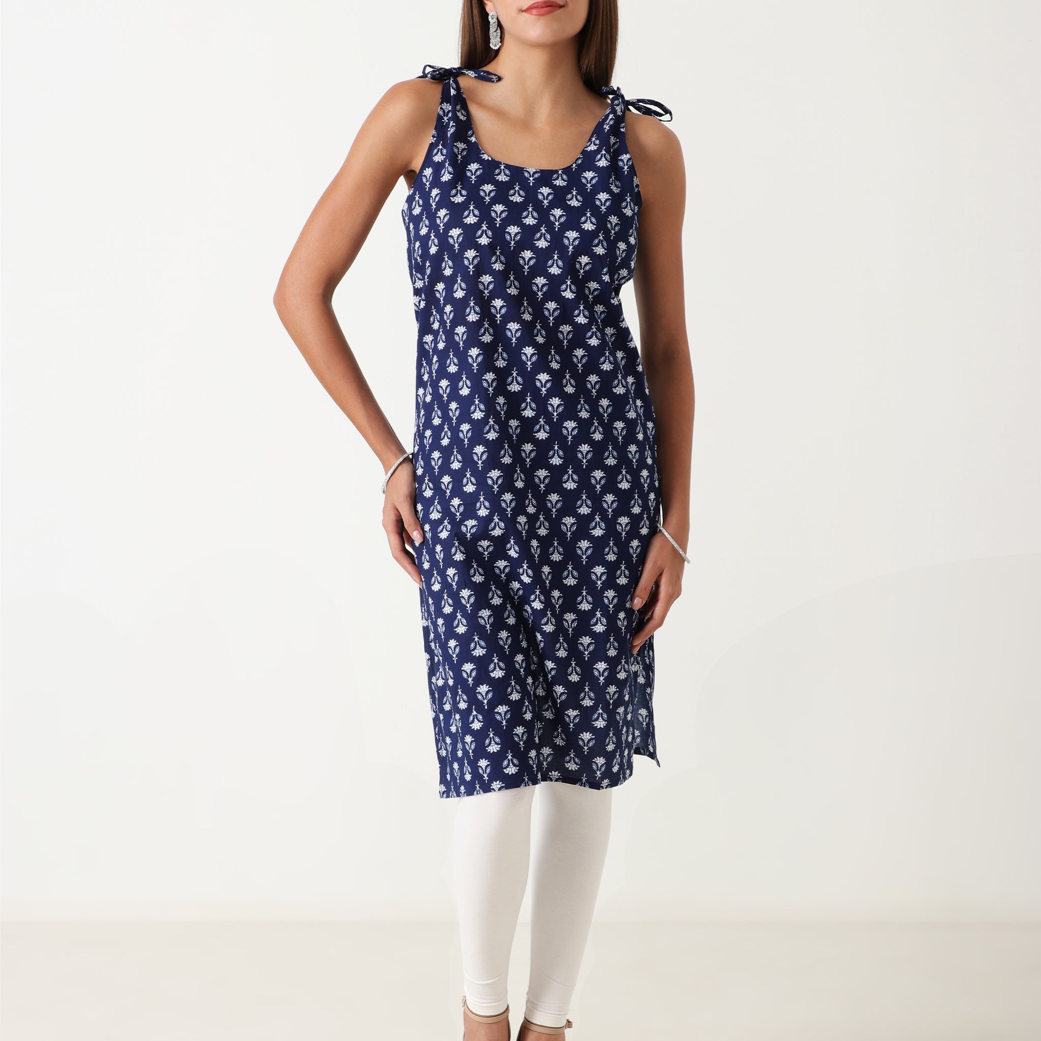 Best blue cotton kurti for women under 300 – comfortable daily use