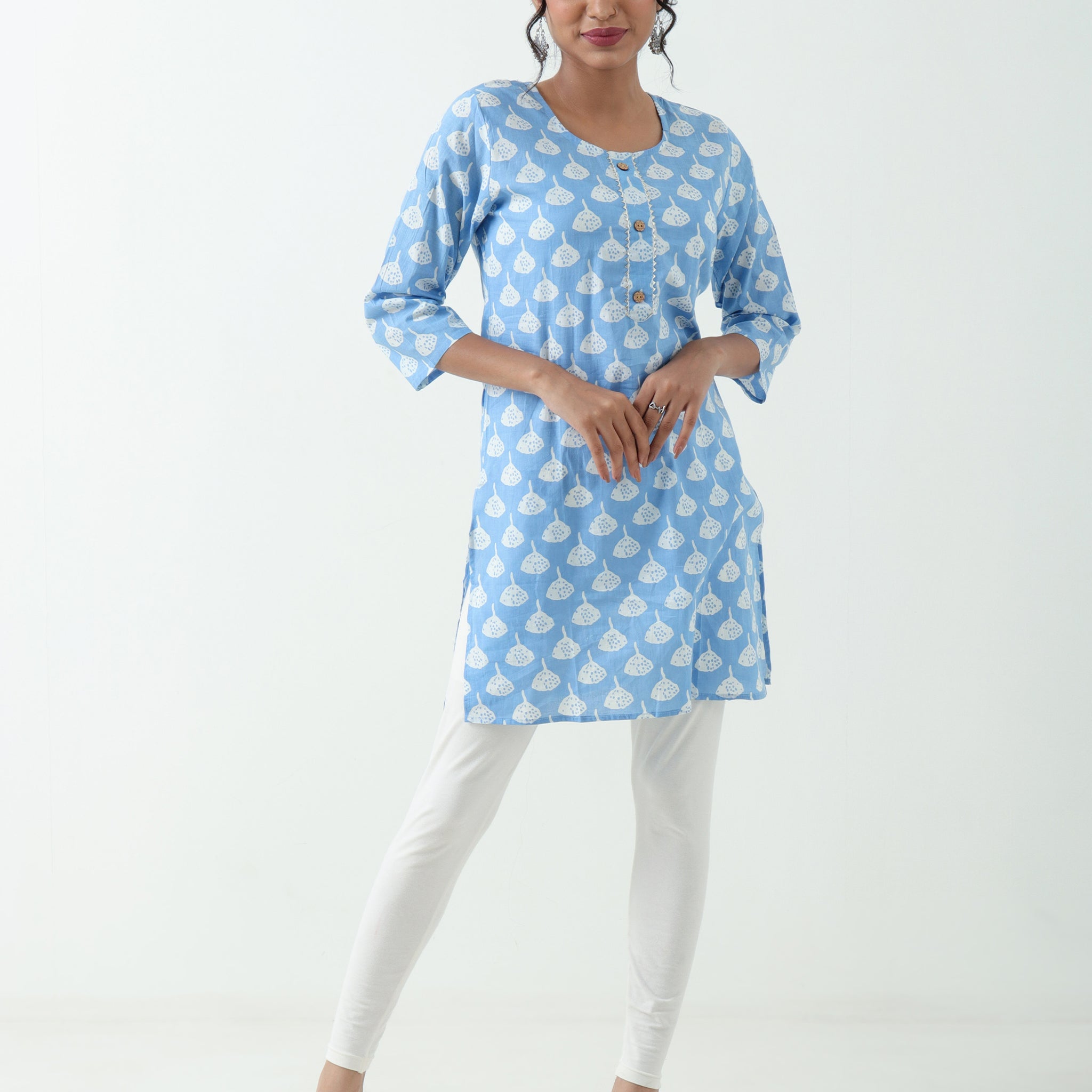 Designer cotton Kurtis Online